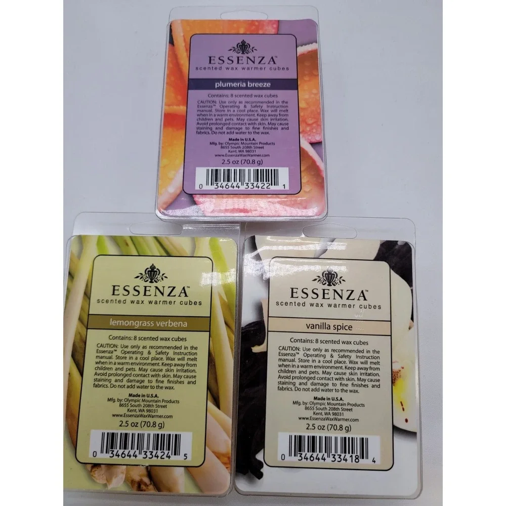 Essenza Scented Cream Beige Wax Warmer With Wax Scents Needs A Bulb